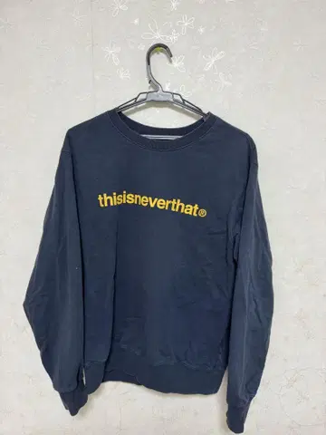 thisisneverthat 네이비 맨투맨 S