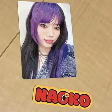 HANA 하나/NAOKO 나오코 포토 카드, 스티커
