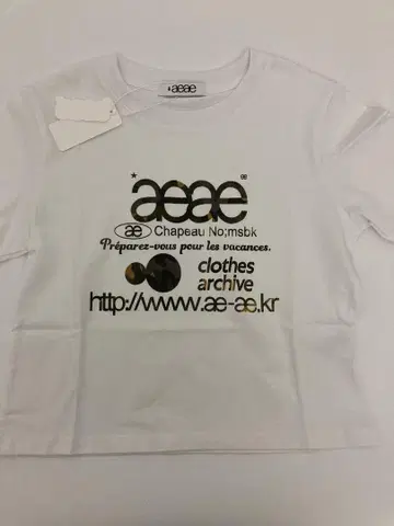 aeae 그래픽 프린트 티셔츠