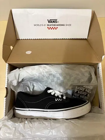 VANS 블랙 스니커즈 스케이트 신발