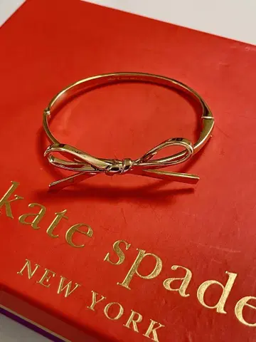 kate spade 골드 리본 뱅글