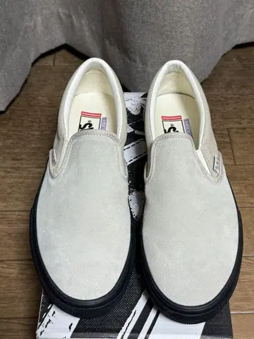 반스 스케이트 슬립온 팝 쿠쉬 탄/블랙 28.5cm