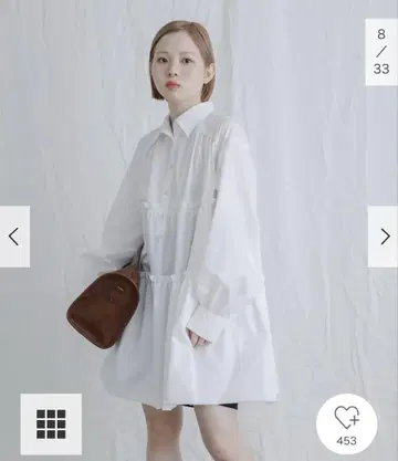 KBF 티어드 발룬 미니 원피스 새 제품 미사용
