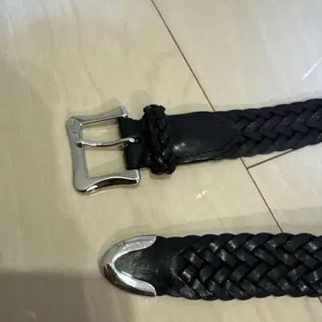 J&M DAVIDSON 30mm 가죽 벨트 블랙 90