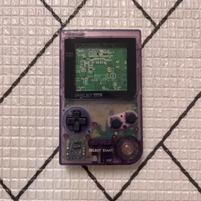 닌텐도 게임보이 포켓 클리어 부품용