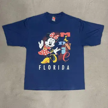 미니 마우스 T셔츠 FLORIDA 네이비