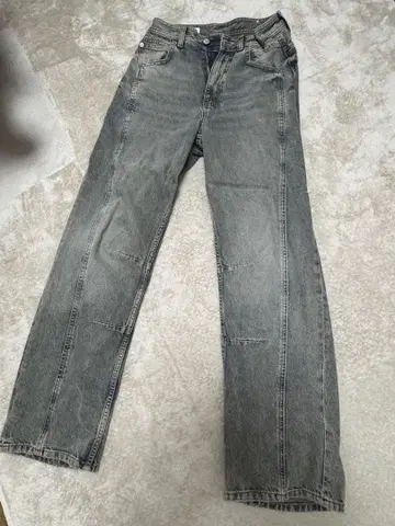 ZARA 데님 바기 와이드 EUR36