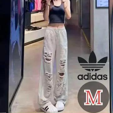 아디다스 빈티지 데미지 조거 스웨트 팬츠 adidas M