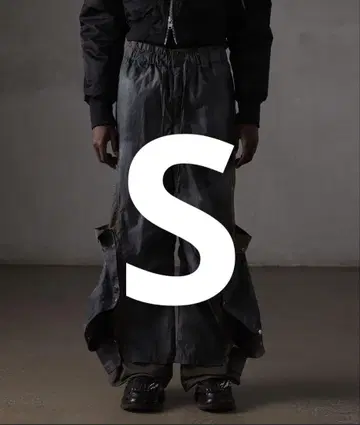 GRANCY 나일론 팬츠 그린 그레이