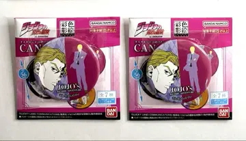 죠죠의 기묘한 모험 CAN 배지 채색 그림 요시카게 키라 2매