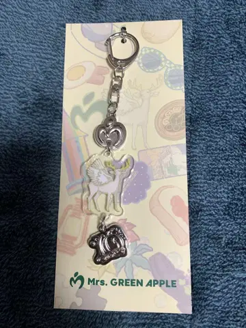 Mrs. GREEN APPLE 랜덤 참 키링 (C)