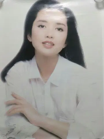 다키가와 유미 토요타 VISTA 1980년대 포스터