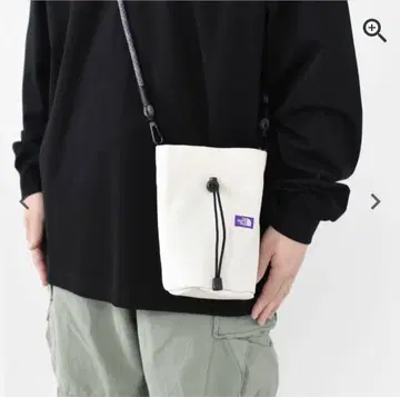 더 노스페이스 숄더백 화이트
