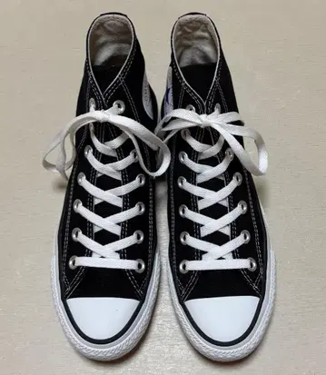 컨버스 올스타 블랙 HI 23.5cm