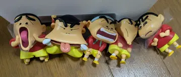 크레용 신짱 피규어 5개 세트