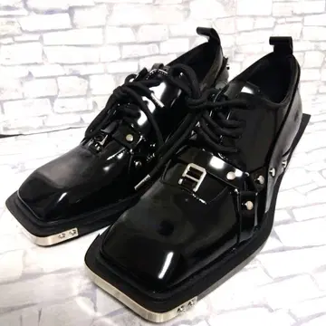 ANOTHER S 메탈 부품 스퀘어 토 슈즈 ANOTHER S 26cm