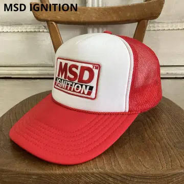 신품 MSD IGNITION 메쉬 캡 레드