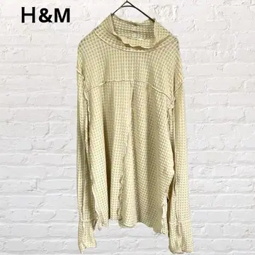 10000 H&M 장소매 티셔츠 컷소 튜닉 XL 중고