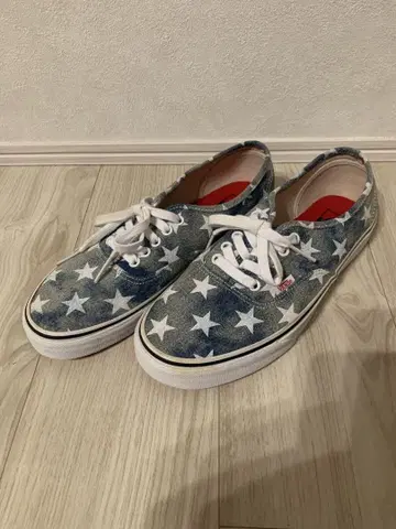 Vans 별 패턴 데님 스니커즈