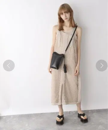 JEANASIS 크래프트 네트 2피스 노스 원피스