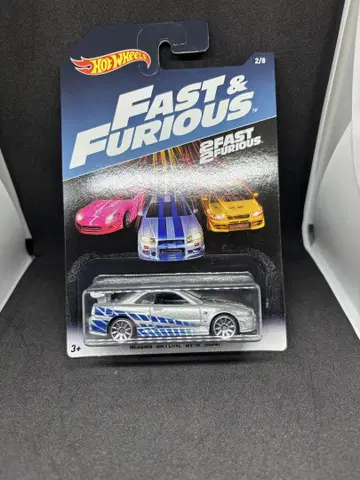 핫휠 와일드 스피드 닛산 스카이라인 GT-R R34