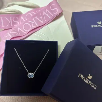 스와로브스키(SWAROVSKI) 목걸이 블루