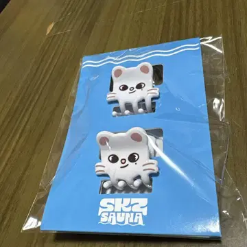 Stray Kids 사우나 미니 헤어 클립 2세트
