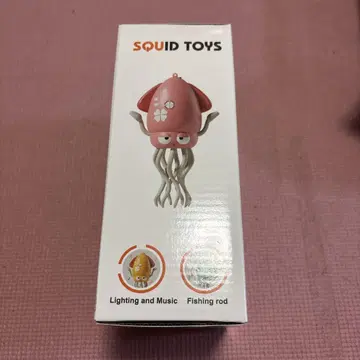 전기 댄스 오징어 장난감 핑크