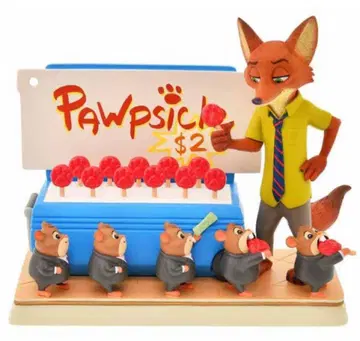 주토피아 5주년 액세서리 케이스 피규어 닉