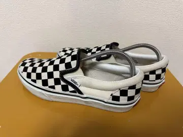 VANS 체크 패턴 슬리퍼 US 6