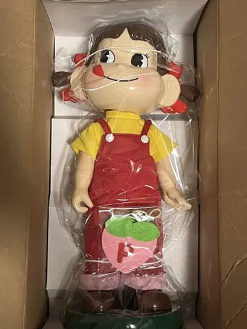 불이아 페코짱 음료 캠페인 머리 흔들리는 인형 피규어
