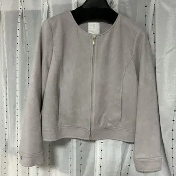 미품 vis 블레이저 노칼라 재킷