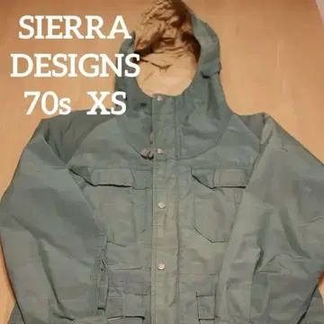 Sierra Designs 마운틴 파카 XS 그린 70년대