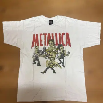 메탈리카 밴드 티셔츠 1996