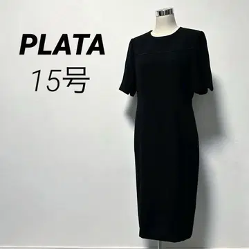PLATA 블랙 정장 원피스 결혼식 장례식 등 공식 행사용 상복 15호
