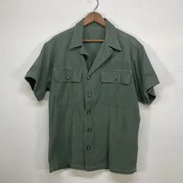 1950년대 1960년대 미군 실물 OG-107 유틸리티 셔츠 빈티지