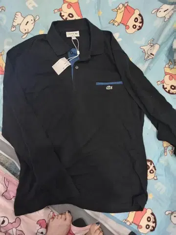 Lacoste 네이비 피케 셔츠 택 포함 새상품