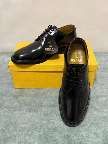 REGAL 블랙 드레스 슈즈