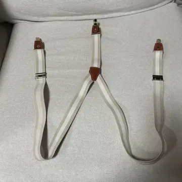 와타베 웨딩 서스펜더 [베이지 라인]