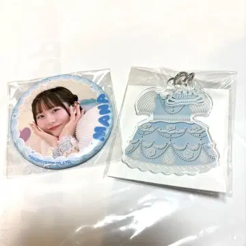 FRUITS ZIPPER 마나카 마나 케이크 의상 아크릴 키링 캔뱃지