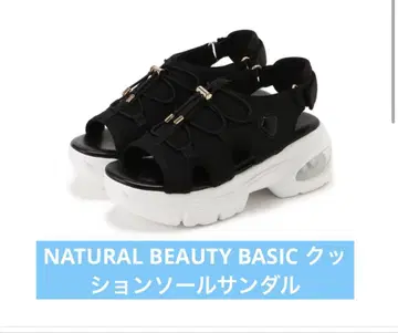 NATURAL BEAUTY BASIC 쿠션 밑창 샌들