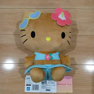 헬로키티 L 봉제 인형 일광화상 갸루 Ver