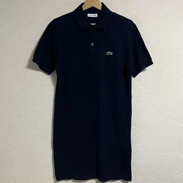 라코스테 LACOSTE 사슴 무늬 원피스 34 네이비 폴로 셔츠