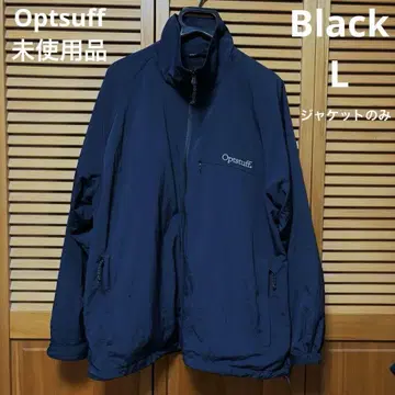 [시착만 한 상품] OPTSTUFF 나일론 재킷 블랙 L 사이즈