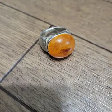 오렌지석 빈티지 반지