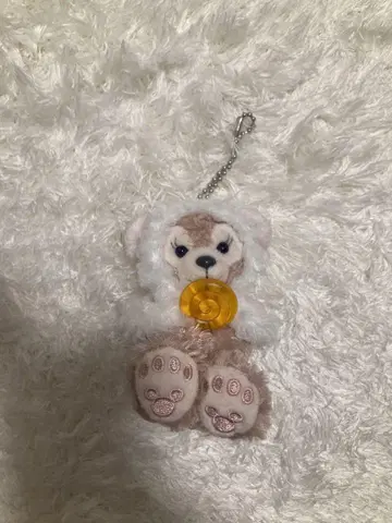 화이트 윈터 타임 셰리메이 봉제 인형 참 디즈니씨