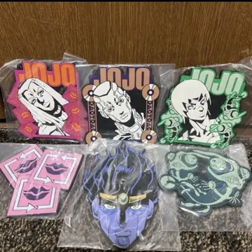 JOJO의 기묘한 모험 러버 코스터 6매 세트