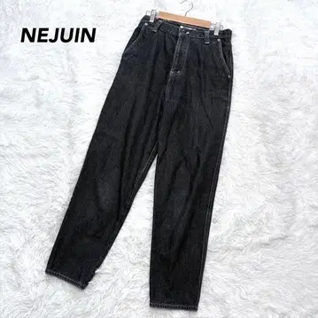 [네주안] 데님 팬츠 블랙 W63 H90 M 상당 청바지 여성용