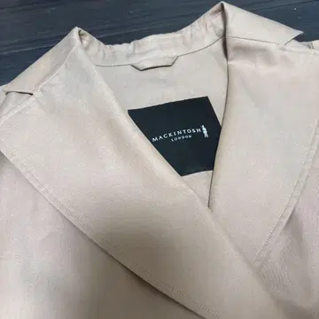 MACKINTOSH London 베이지 더블 버튼 자켓