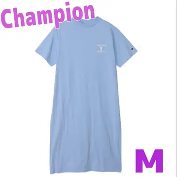 챔피언 Champion 여성용 원피스 반팔 라이트 블루 M